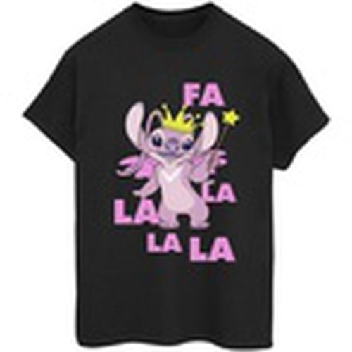 Camiseta manga larga Angel Fa La La para mujer - Disney - Modalova