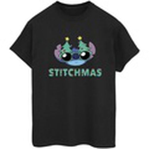 Camiseta manga larga Stitchmas para mujer - Disney - Modalova