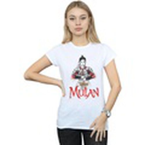 Camiseta manga larga Mulan Movie Sword Pose para mujer - Disney - Modalova