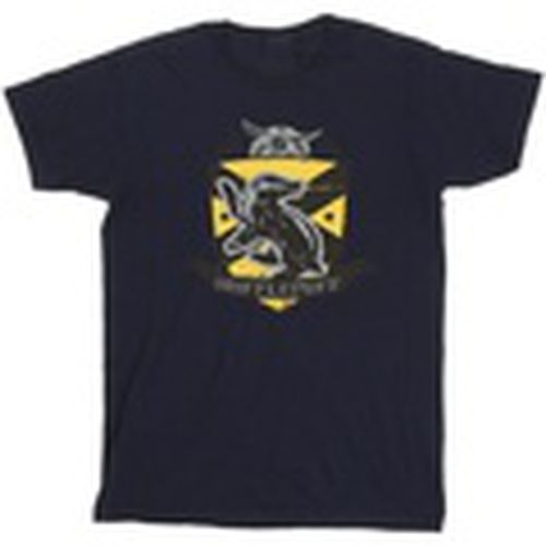 Camiseta manga larga Hufflepuff para hombre - Harry Potter - Modalova