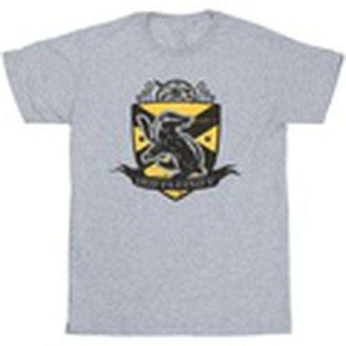 Camiseta manga larga Hufflepuff para hombre - Harry Potter - Modalova