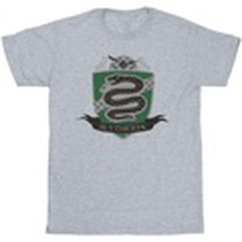 Camiseta manga larga Slytherin para hombre - Harry Potter - Modalova