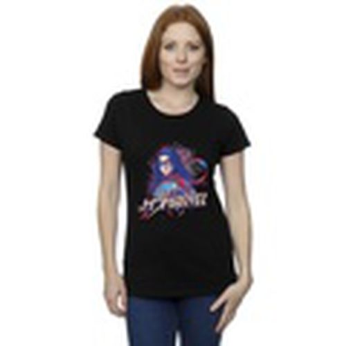 Camiseta manga larga Ms Face Fade para mujer - Marvel - Modalova