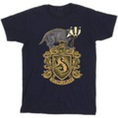 Camiseta manga larga Hufflepuff para hombre - Harry Potter - Modalova