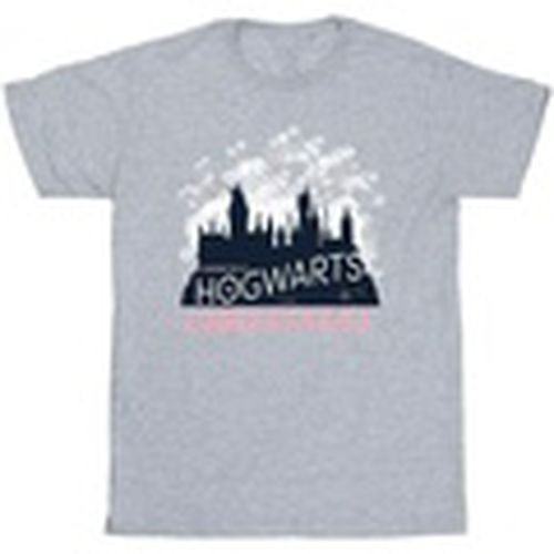 Camiseta manga larga Hogwarts para hombre - Harry Potter - Modalova