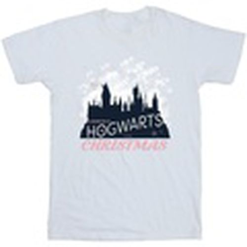Camiseta manga larga Hogwarts Christmas para hombre - Harry Potter - Modalova