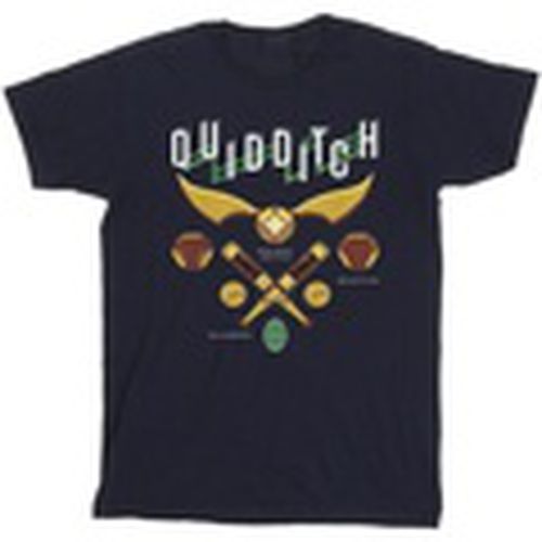 Camiseta manga larga Quidditch Bludgers Quaffles para hombre - Harry Potter - Modalova