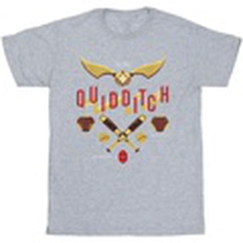 Camiseta manga larga Quidditch Golden Snitch para hombre - Harry Potter - Modalova