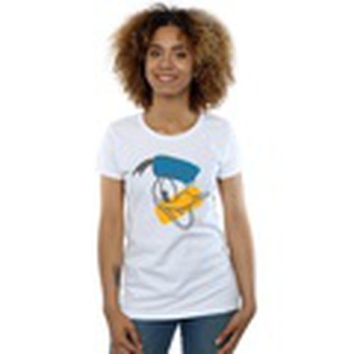 Camiseta manga larga Donald Duck Head para mujer - Disney - Modalova