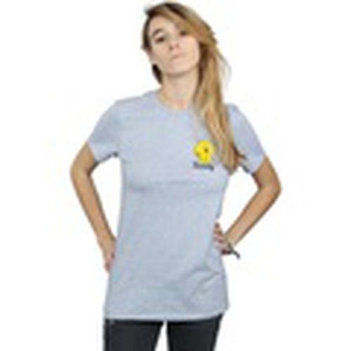 Camiseta manga larga Tweety Pie Head para mujer - Dessins Animés - Modalova