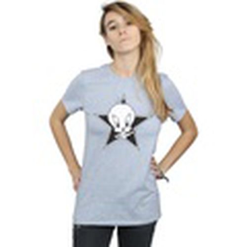 Camiseta manga larga Tweety Pie Mono Star para mujer - Dessins Animés - Modalova