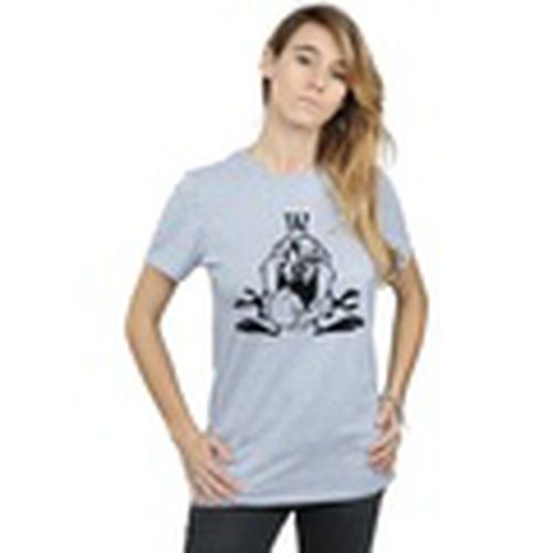 Camiseta manga larga Taz Large Head para mujer - Dessins Animés - Modalova