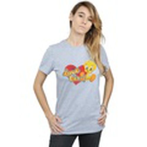 Camiseta manga larga Valentine's Day Love Bird para mujer - Dessins Animés - Modalova