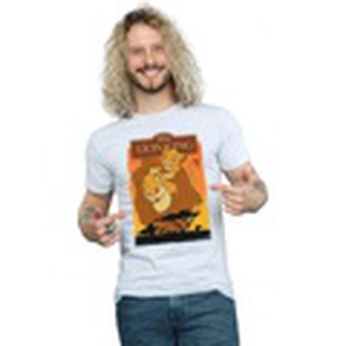 Camiseta manga larga The Lion King Simba And Mufasa para hombre - Disney - Modalova