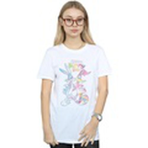 Camiseta manga larga Bugs And Daffy Happy Bunny Day para mujer - Dessins Animés - Modalova