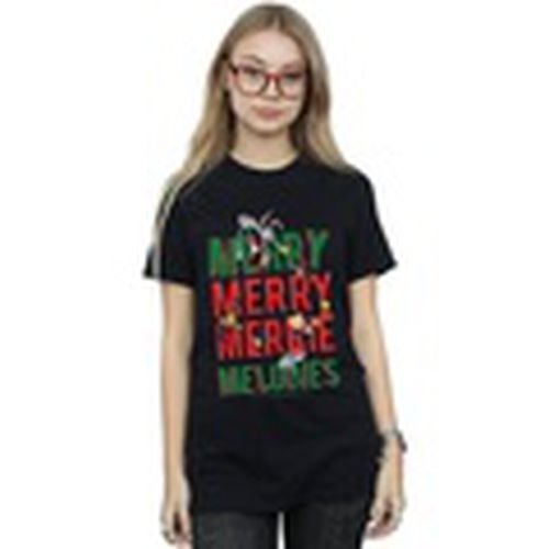 Camiseta manga larga Merry Merrie Melodies para mujer - Dessins Animés - Modalova