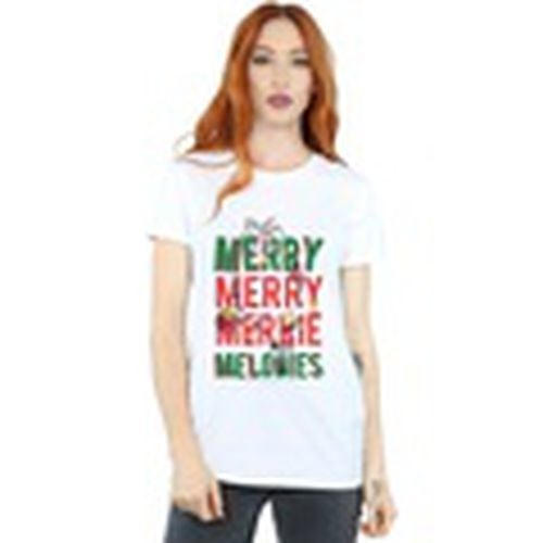 Camiseta manga larga Merry Merrie Melodies para mujer - Dessins Animés - Modalova