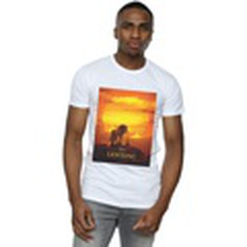 Camiseta manga larga The Lion King Movie Sunset Poster para hombre - Disney - Modalova