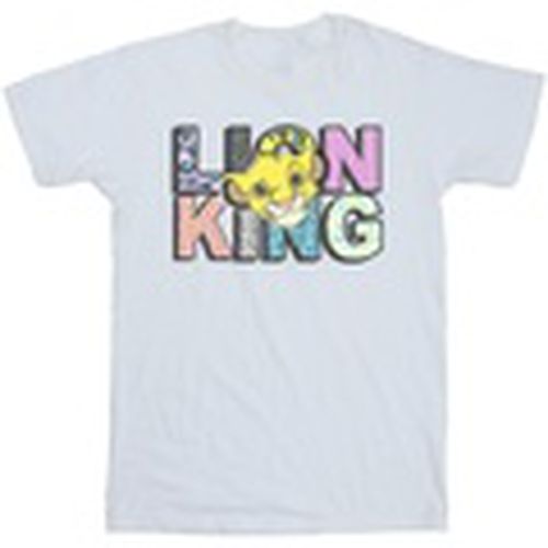 Camiseta manga larga The Lion King Pattern Logo para hombre - Disney - Modalova