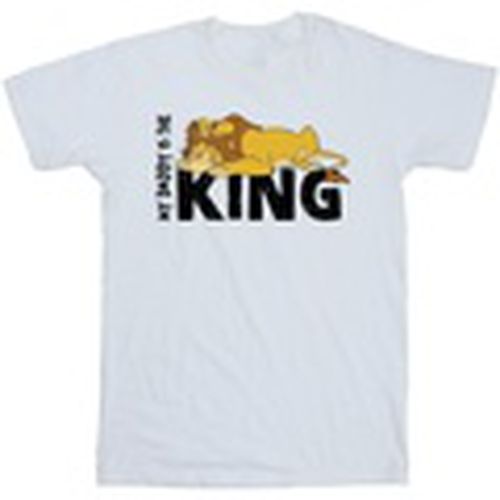 Camiseta manga larga The Lion King Daddy Is King para hombre - Disney - Modalova