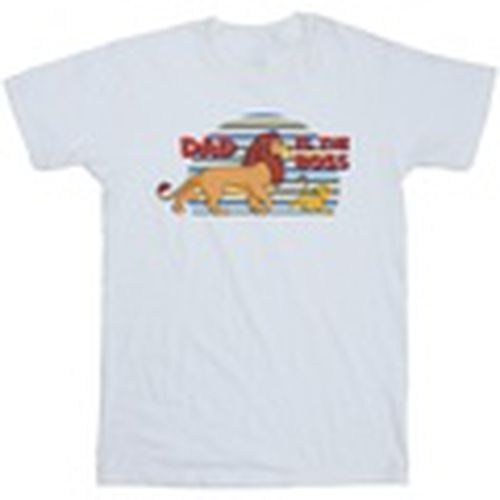 Camiseta manga larga The Lion King Dad Boss para hombre - Disney - Modalova