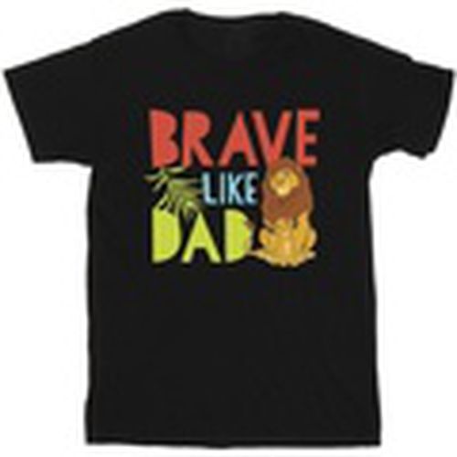 Camiseta manga larga The Lion King Brave Like Dad para hombre - Disney - Modalova