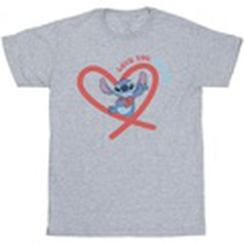 Camiseta manga larga Love You Mum para hombre - Disney - Modalova