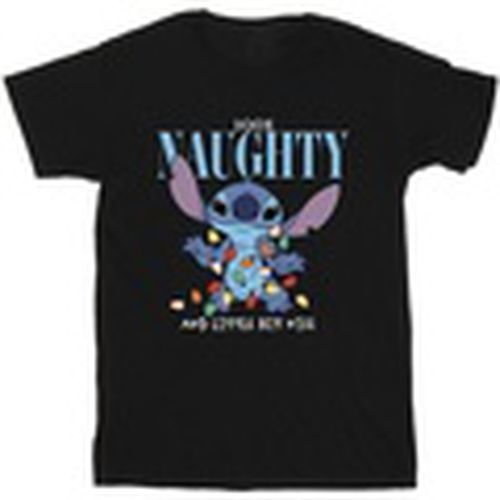 Camiseta manga larga Naughty Nice para hombre - Disney - Modalova