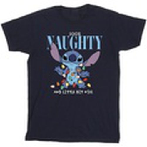 Camiseta manga larga Naughty Nice para hombre - Disney - Modalova