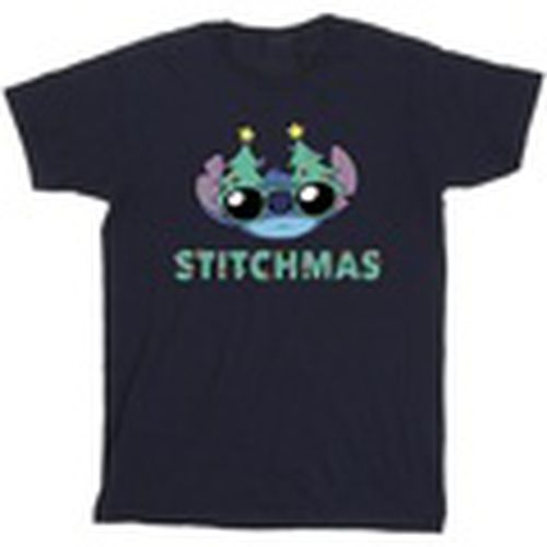 Camiseta manga larga Stitchmas para hombre - Disney - Modalova