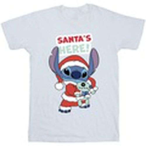 Camiseta manga larga Santa's Here para hombre - Disney - Modalova