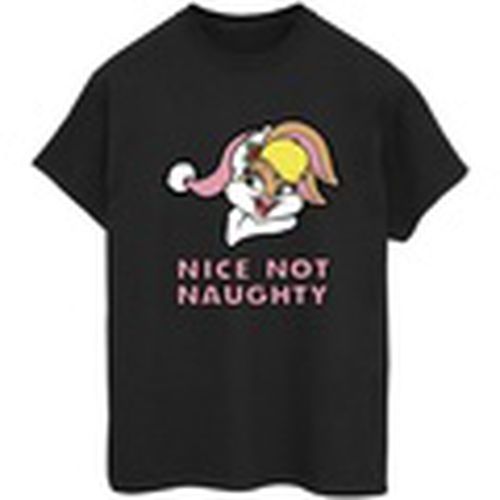 Camiseta manga larga Naughty Not Nice para mujer - Dessins Animés - Modalova