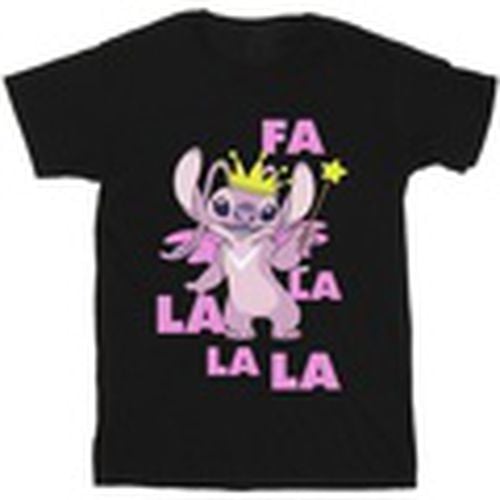 Camiseta manga larga Angel Fa La La para hombre - Disney - Modalova