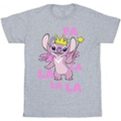 Camiseta manga larga Angel Fa La La para hombre - Disney - Modalova