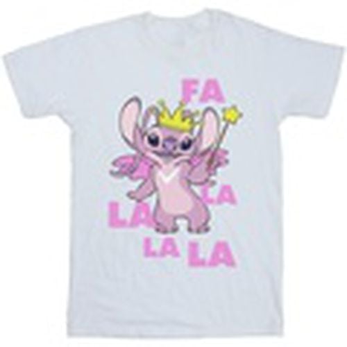 Camiseta manga larga Angel Fa La La para hombre - Disney - Modalova