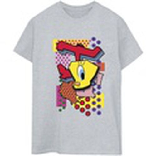 Camiseta manga larga Tweety Pop Art para mujer - Dessins Animés - Modalova