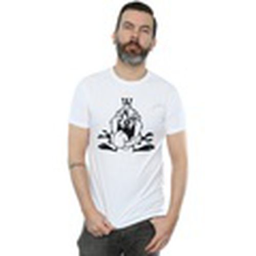 Camiseta manga larga Taz Large Head para hombre - Dessins Animés - Modalova