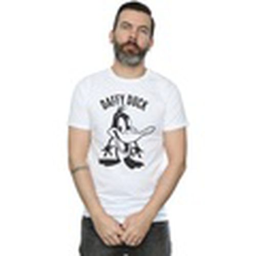 Camiseta manga larga Daffy Duck Large Head para hombre - Dessins Animés - Modalova