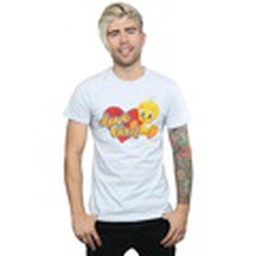 Camiseta manga larga Tweety Pie Valentine's Day Love Bird para hombre - Dessins Animés - Modalova