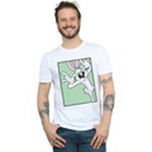Camiseta manga larga Bugs Bunny Funny Face para hombre - Dessins Animés - Modalova