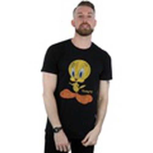 Camiseta manga larga Tweety Pie Distressed para hombre - Dessins Animés - Modalova