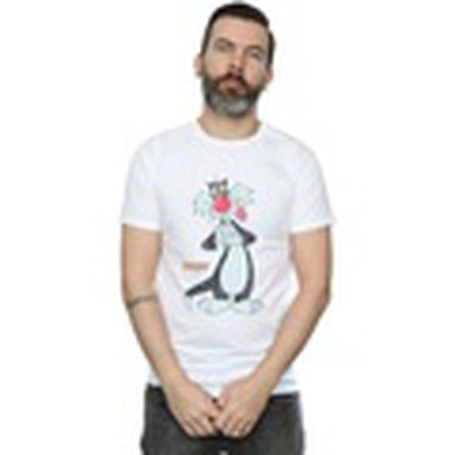 Camiseta manga larga Sylvester Distressed para hombre - Dessins Animés - Modalova