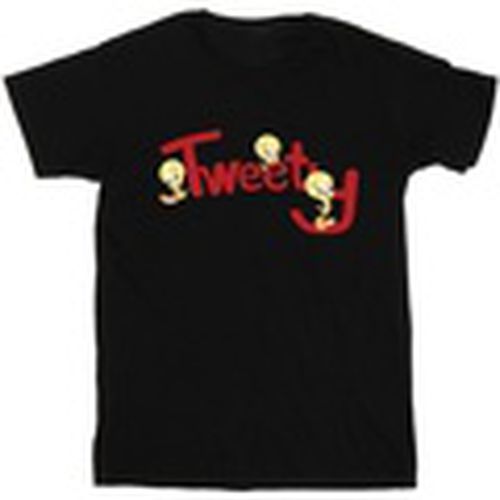 Camiseta manga larga Tweety Trio para hombre - Dessins Animés - Modalova