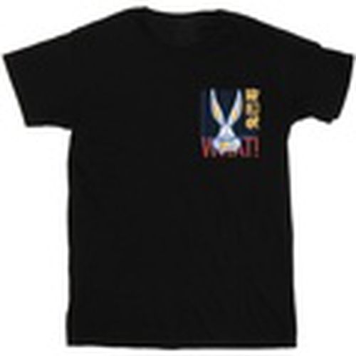 Camiseta manga larga Bugs Bunny What para hombre - Dessins Animés - Modalova