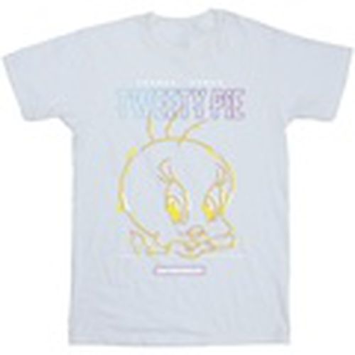 Camiseta manga larga Tweety Glitch para hombre - Dessins Animés - Modalova