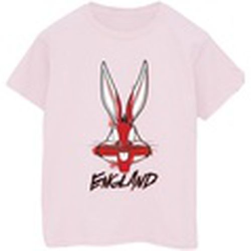 Camiseta manga larga Bugs England Face para hombre - Dessins Animés - Modalova