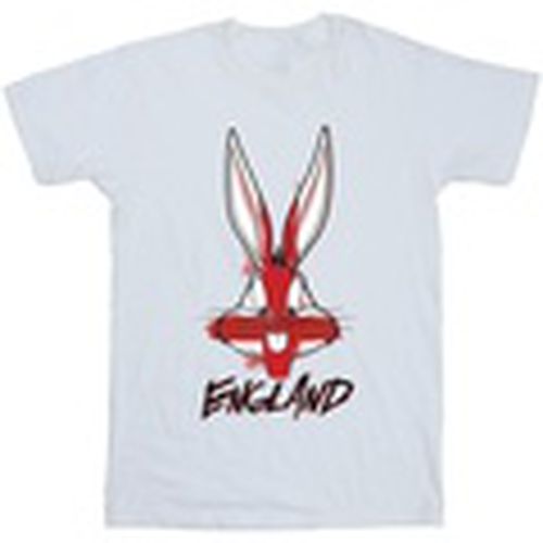 Camiseta manga larga Bugs England Face para hombre - Dessins Animés - Modalova