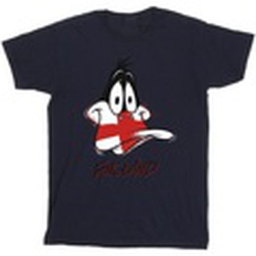 Camiseta manga larga Daffy England Face para hombre - Dessins Animés - Modalova