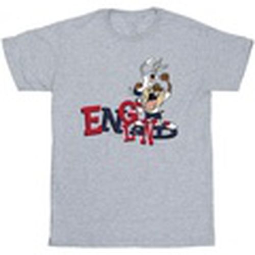 Camiseta manga larga Bugs Taz England para hombre - Dessins Animés - Modalova