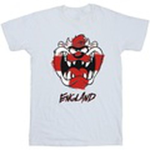Camiseta manga larga Taz England Face para hombre - Dessins Animés - Modalova